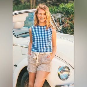 KIEL JAMES PATRICK Boat House Gully Shirt in Red Gingham NWT